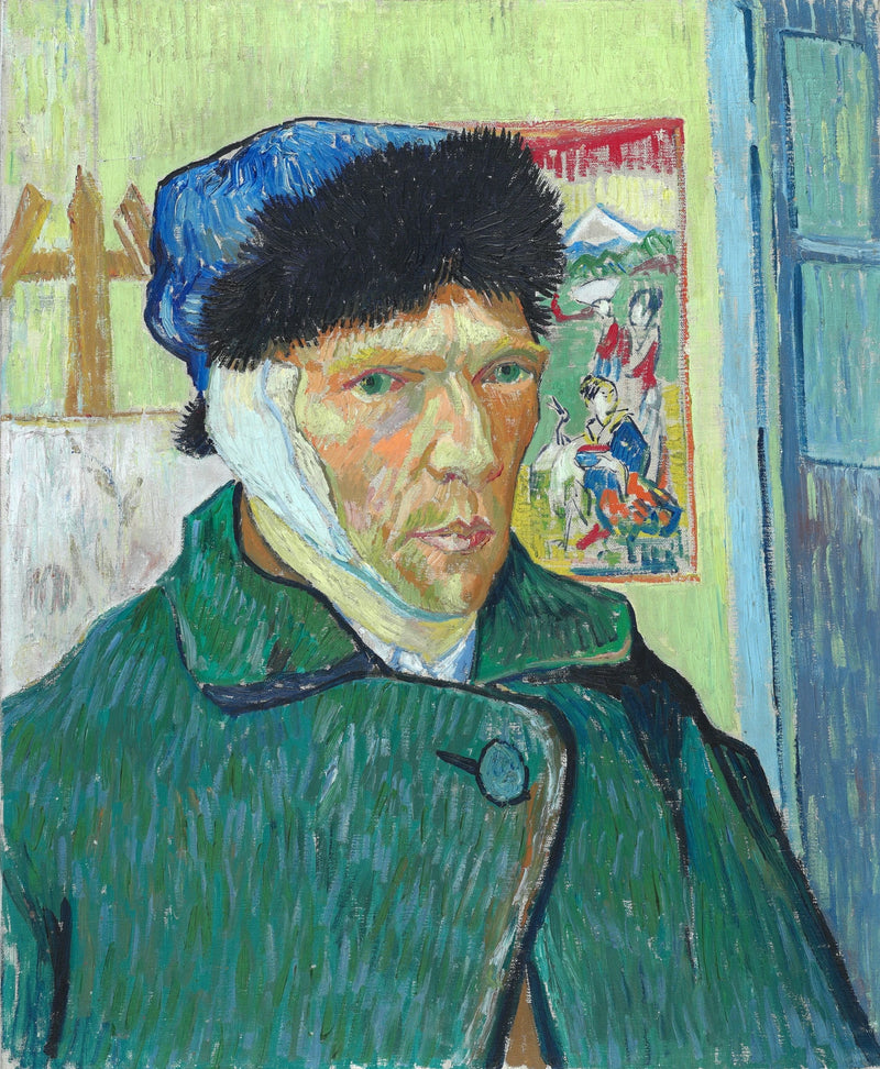 Selbstporträt mit verbundenem Ohr - Vincent van Gogh