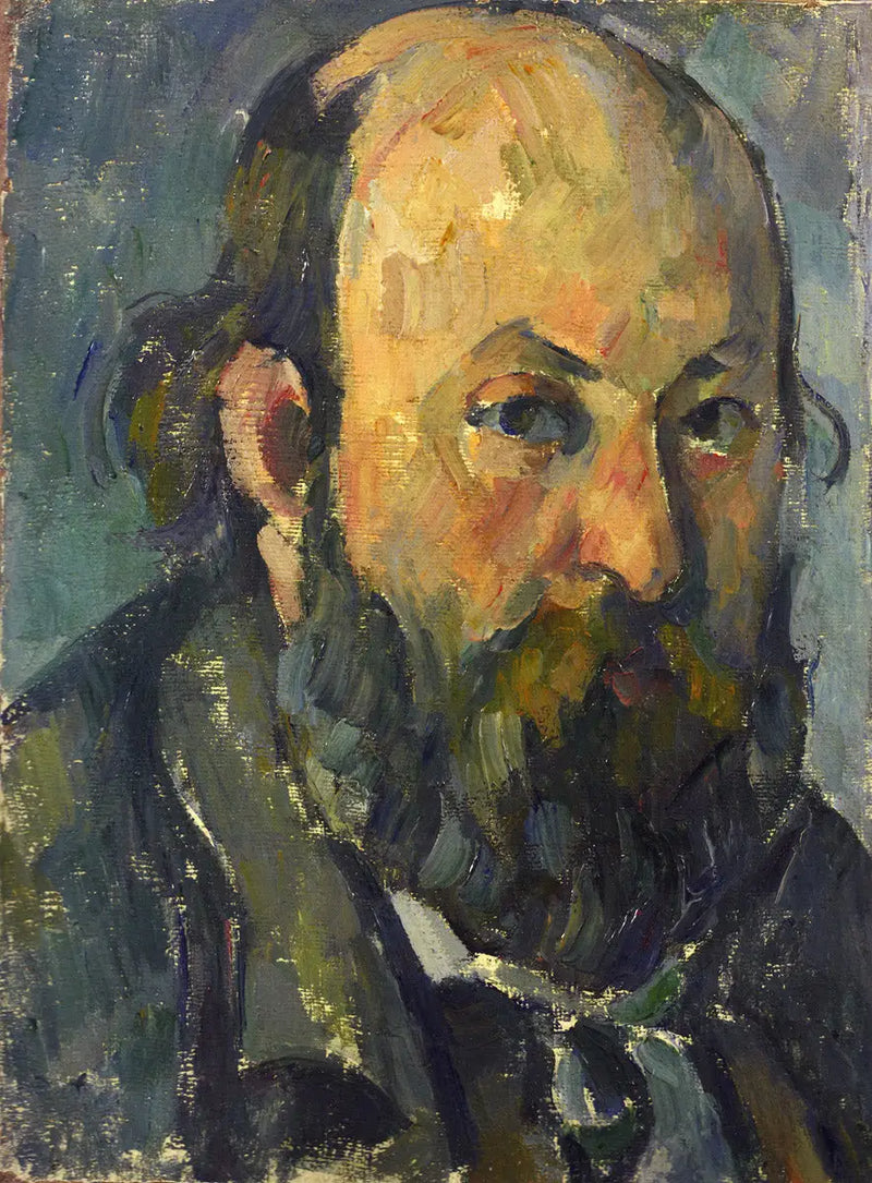 Selbstporträt - Paul Cézanne
