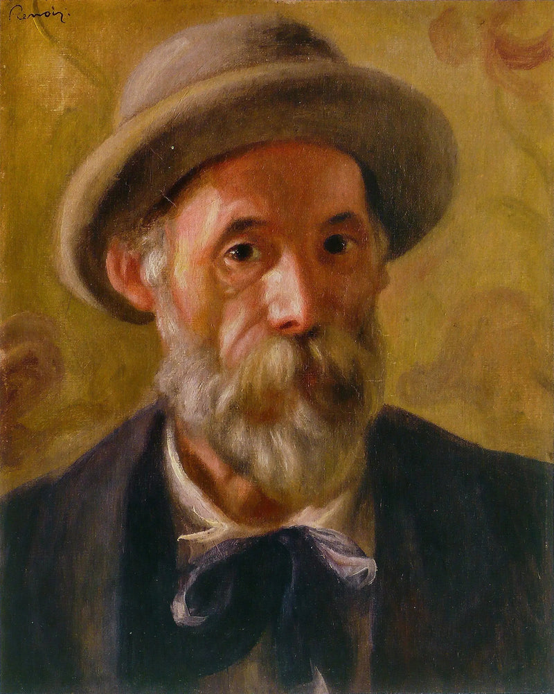 Selbstporträt - Pierre-Auguste Renoir
