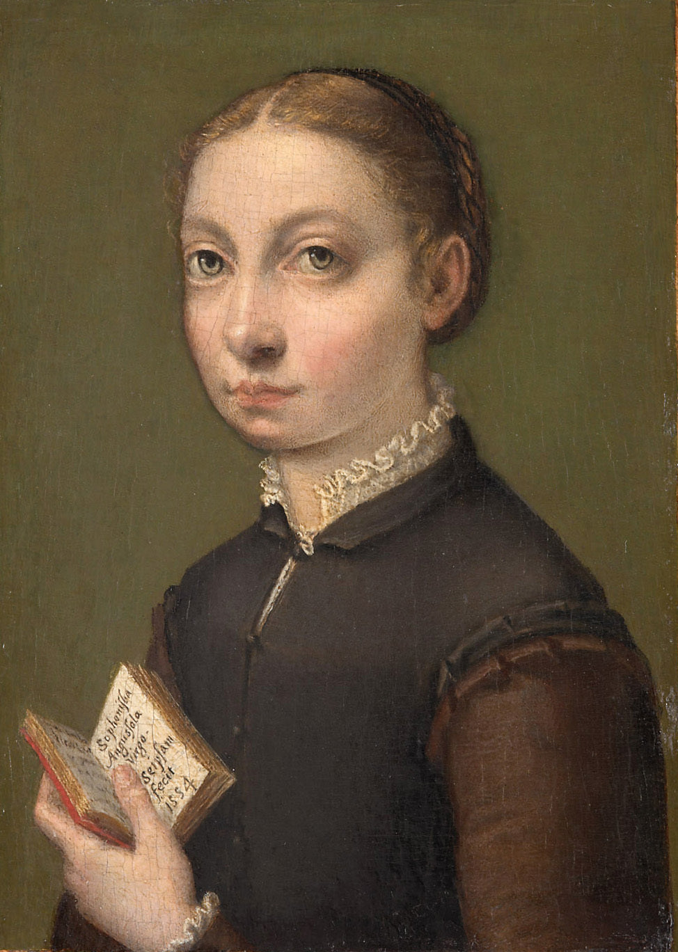 Autoportrait (Sofonisba Anguissola) - Sofonisba Anguissola image 1 tableau peint à l’huile sur toile