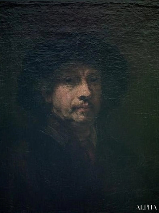 Autoportrait, vers 1655 - Rembrandt van Rijn - Reproductions de tableaux et peintures haut de gamme