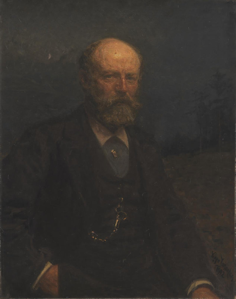 Selbstporträt - Viggo Johansen