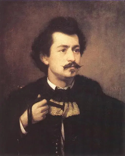 Selbstporträt - Viktor Madarász