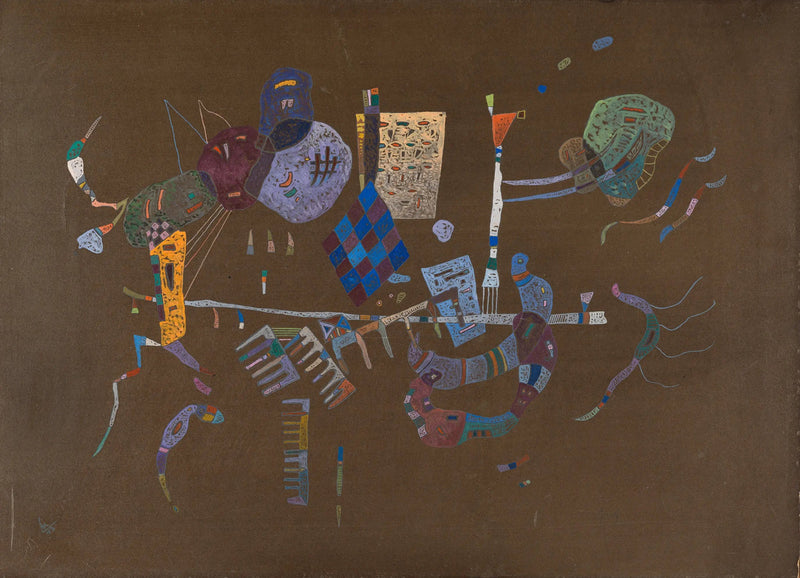 Um die Linie - Vassily Kandinsky