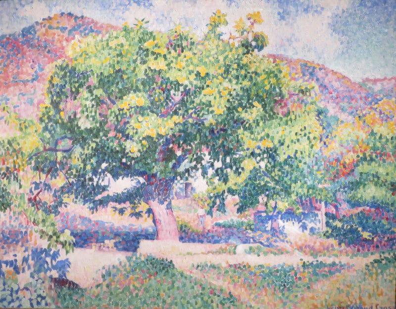 Rund um mein Haus - Henri-Edmond Cross