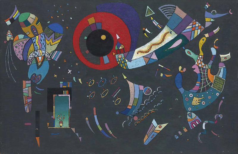 Um den Kreis - Vassily Kandinsky