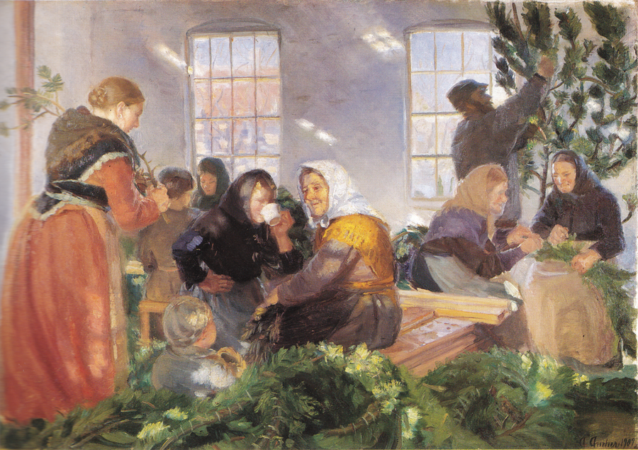 Bevor der König kommt – Anna Ancher