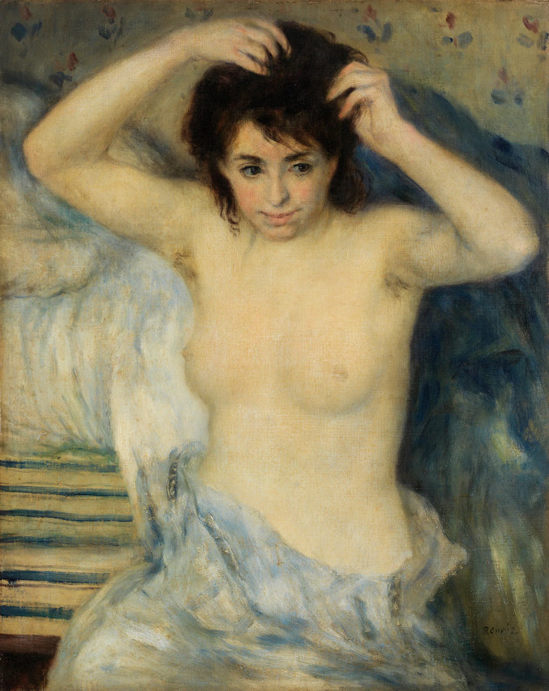 Vor dem Bad - Pierre-Auguste Renoir