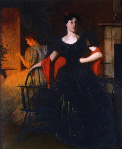 Vor dem Ball - Frank Weston Benson