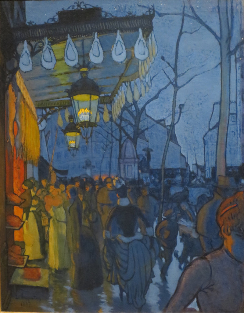 Avenue de Clichy, fünf Uhr nachmittags - Louis Anquetin