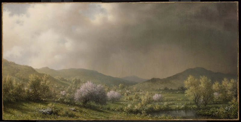 Averses d'avril - Martin Johnson Heade
