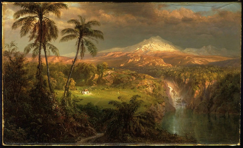 Vorübergehende Passagen unter den Tropen - Frederic Edwin Church