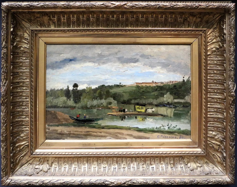 Bac in Varenne-Saint-Hilaire - Camille Pissarro