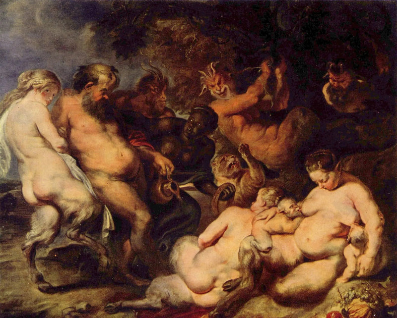 Bacchanalen - Peter Paul Rubens