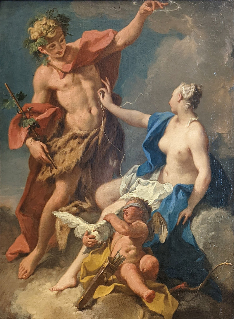 Bacchus und Ariadne - Giovanni Battista Pittoni