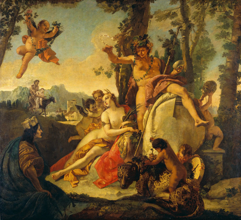 Bacchus und Ariadne - Giovanni Battista Tiepolo