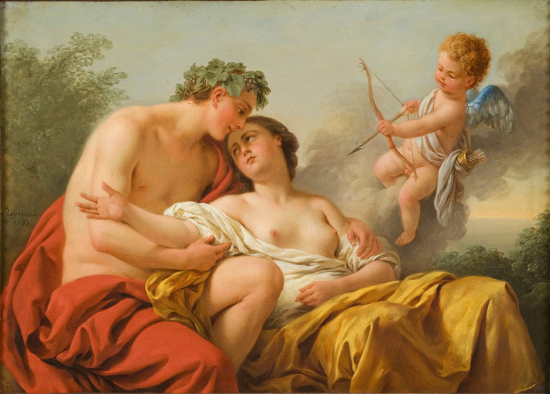 Bacchus und Ariane - Louis Jean François Lagrenée