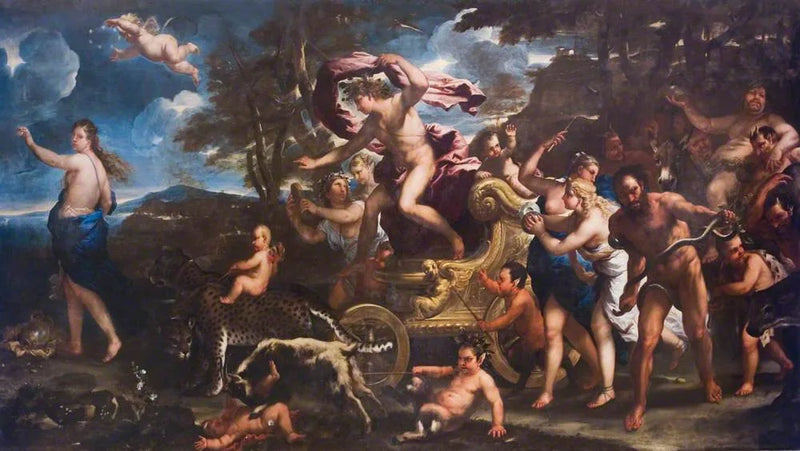 Bacchus und Ariadne - Luca Giordano