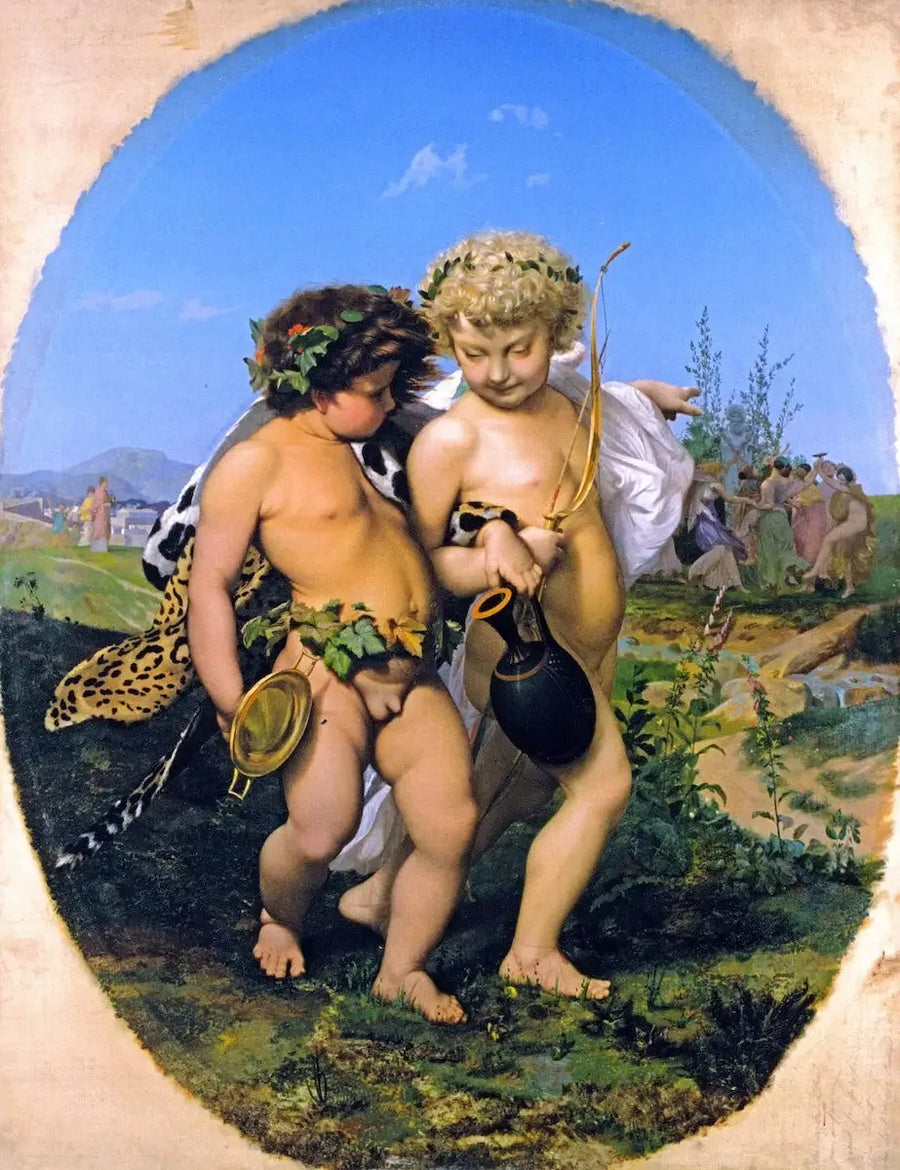 Bacchus und die betrunkene Liebe - Jean-Léon Gérôme