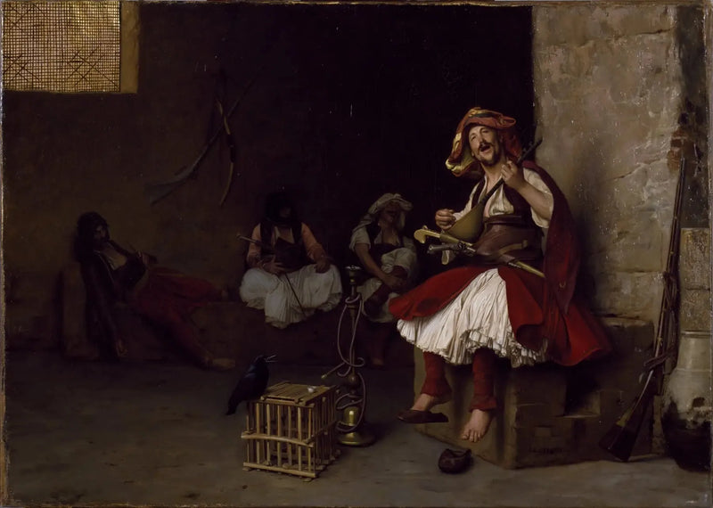 Bachi-bouzouk singend - Jean-Léon Gérôme