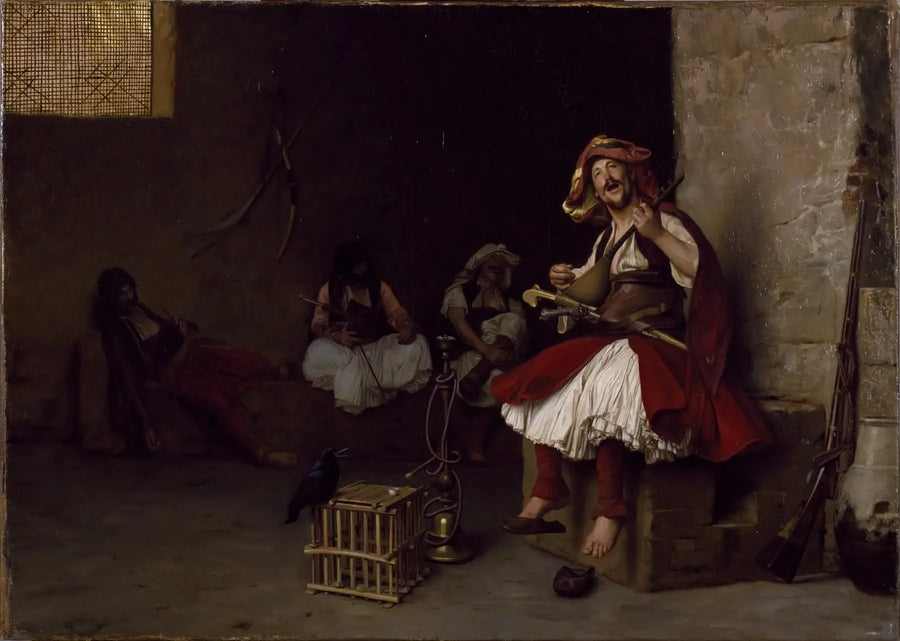 Bachi-bouzouk singend - Jean-Léon Gérôme