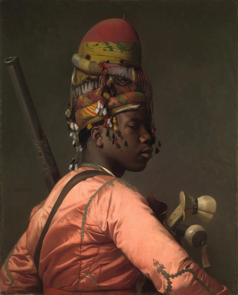 Bachi Bouzouk schwarz - Jean-Léon Gérôme
