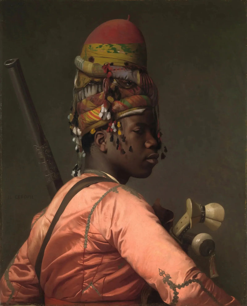 Bachi Bouzouk schwarz - Jean-Léon Gérôme