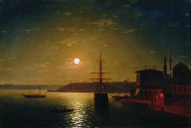 Goldene Horn Bucht in der Türkei - Ivan Aïvazovski