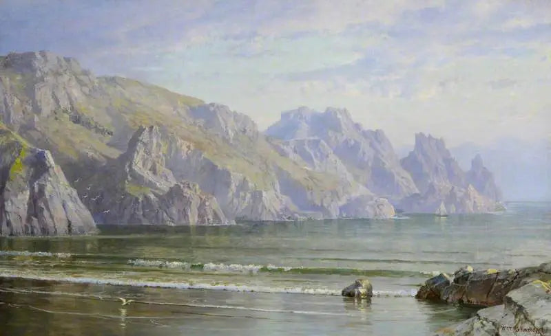 Kleine Hafenbucht - William Trost Richards