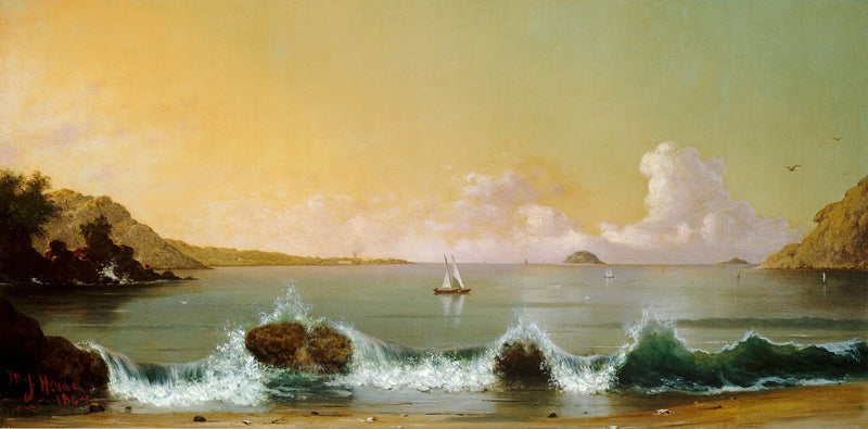 Bucht von Rio de Janeiro - Martin Johnson Heade