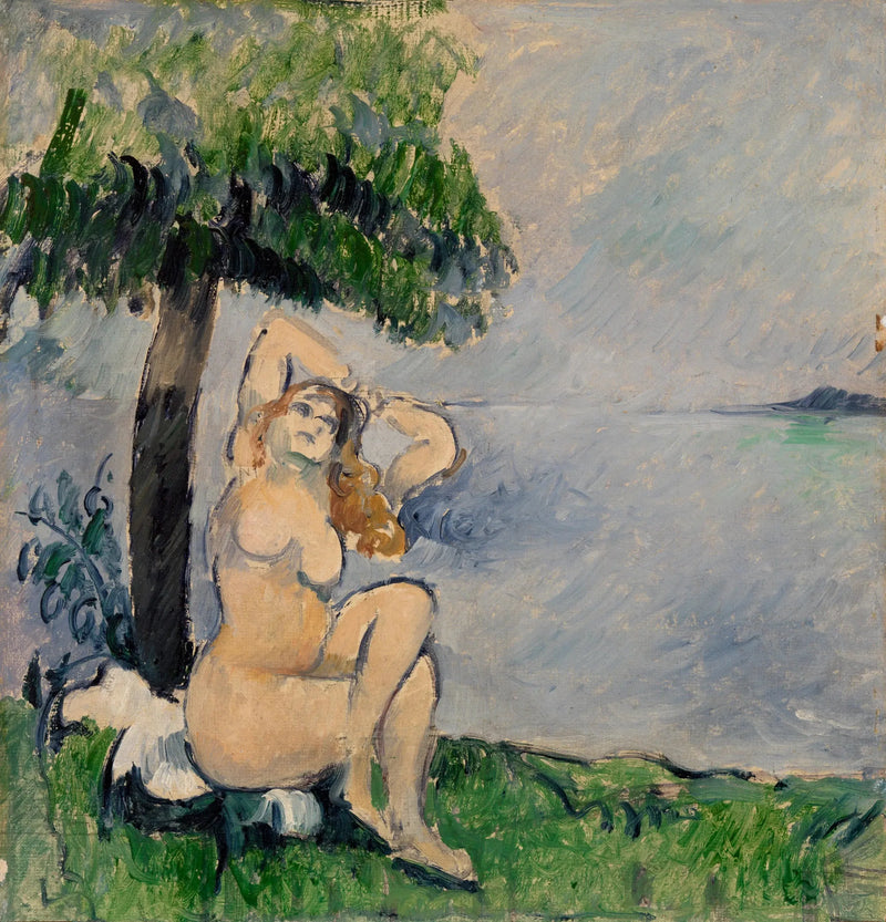 Badende am Meeresufer - Paul Cézanne