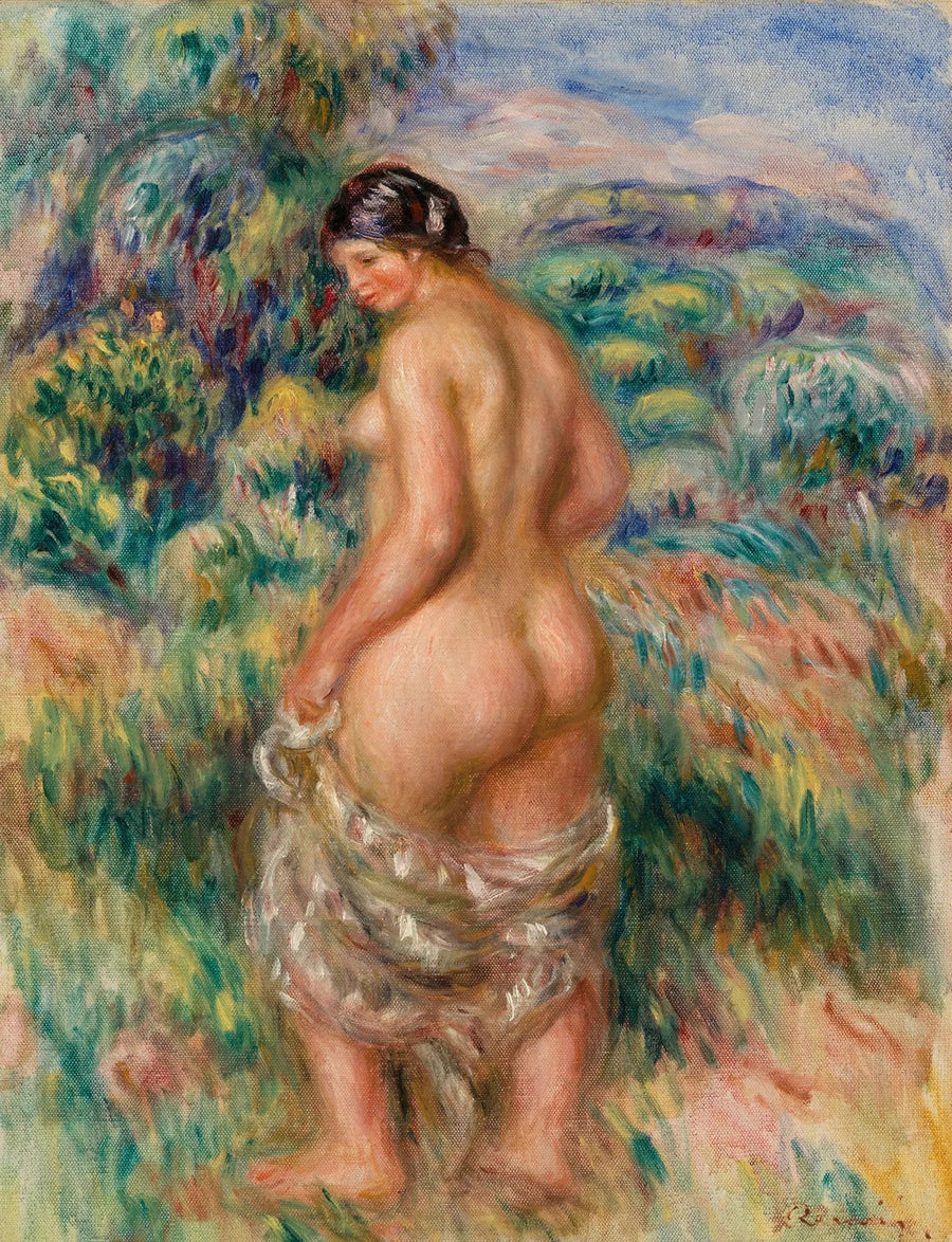Stehende Badende - Pierre-Auguste Renoir