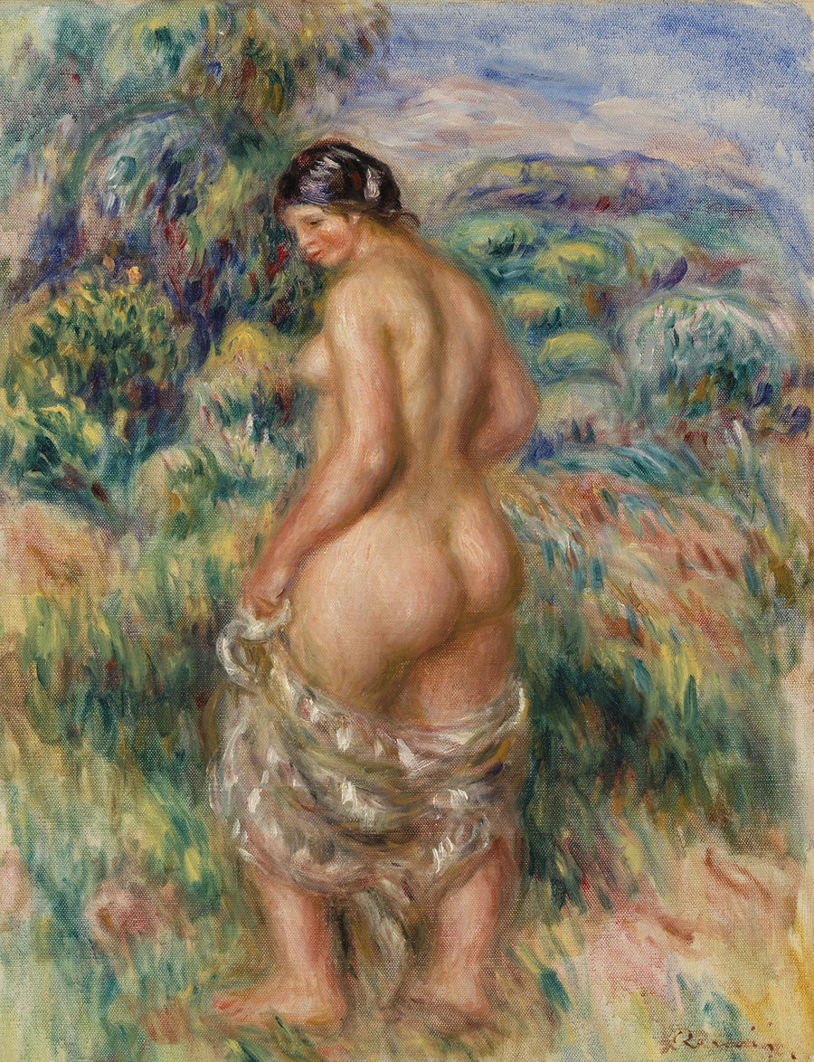 Stehende Badende - Pierre-Auguste Renoir
