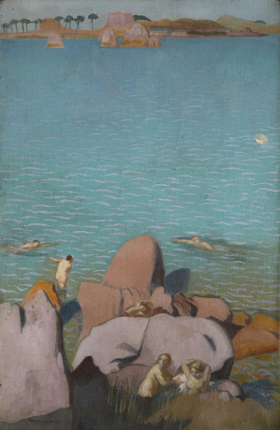 Badende in Port-Blanc - Maurice Denis
