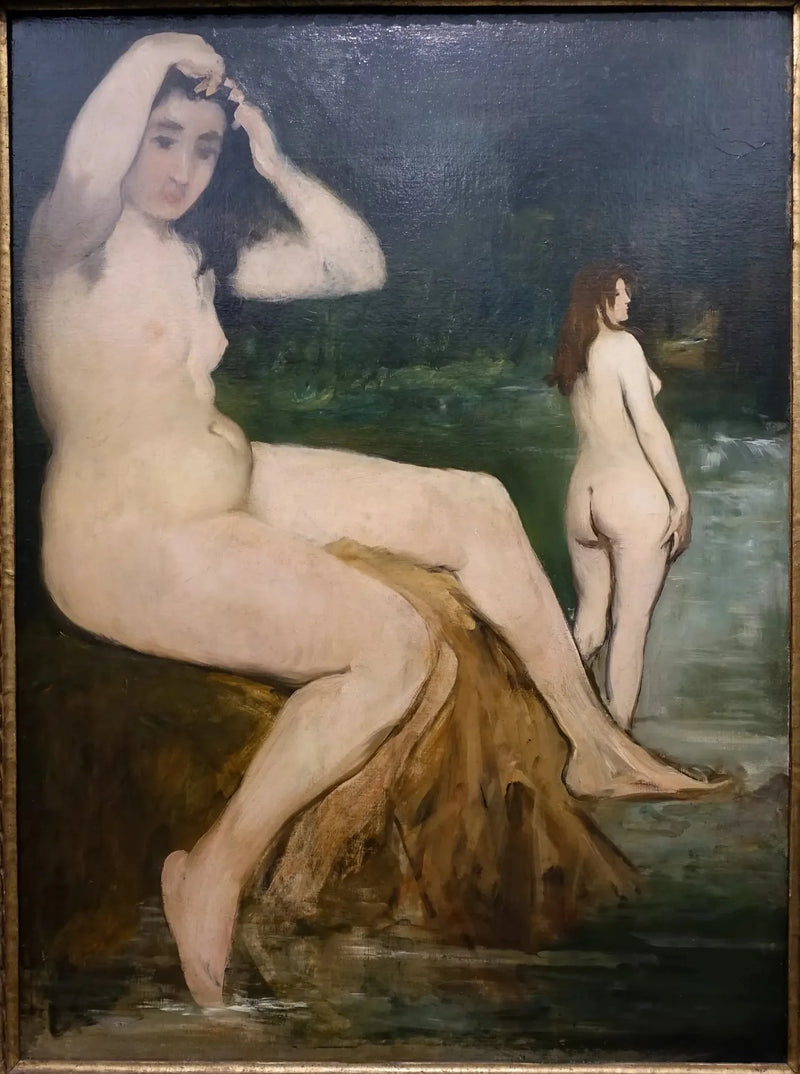 Badende an der Seine - Édouard Manet
