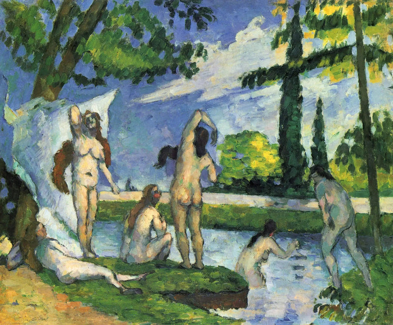 Badende - Paul Cézanne