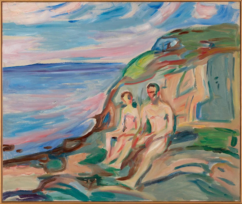 Sonnenbad - Edvard Munch