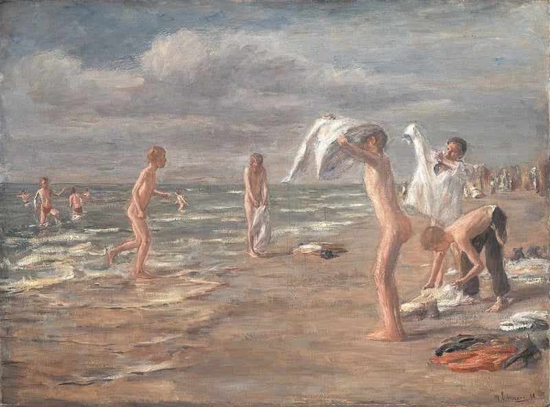 Jungenbad - Max Liebermann