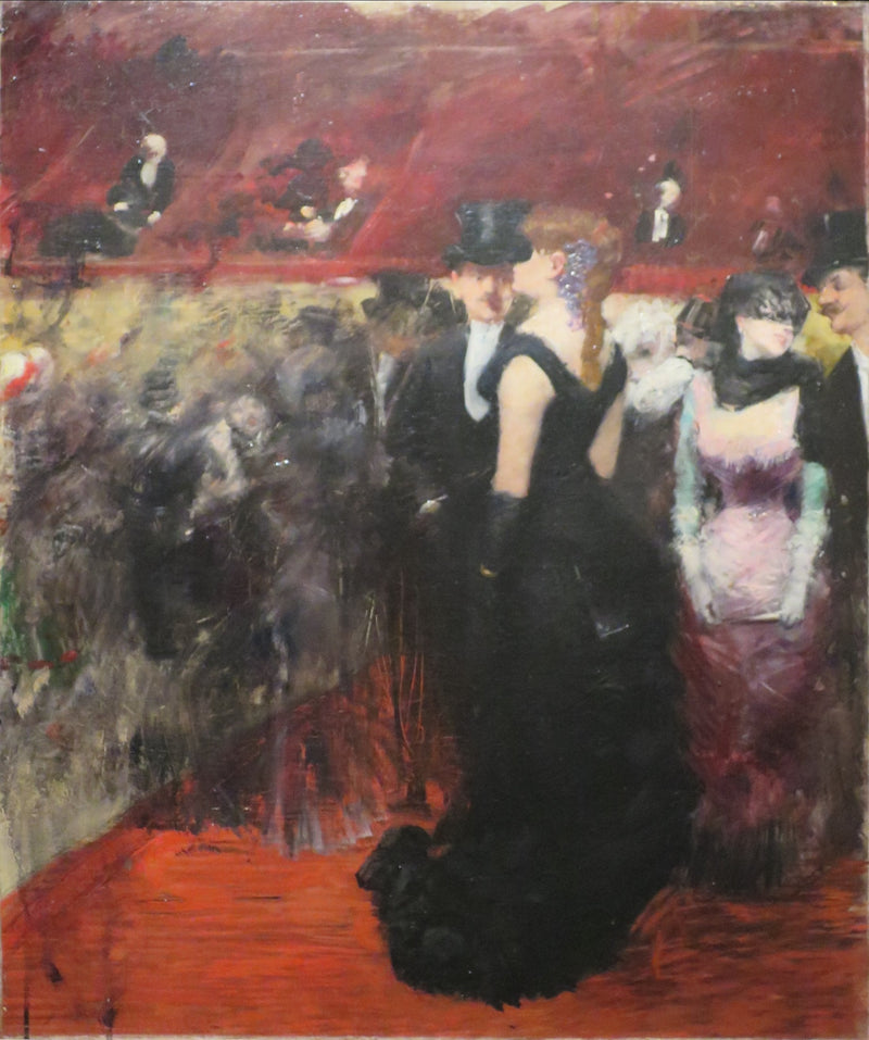 Ball im Opernhaus von Paris - Jean-Louis Forain