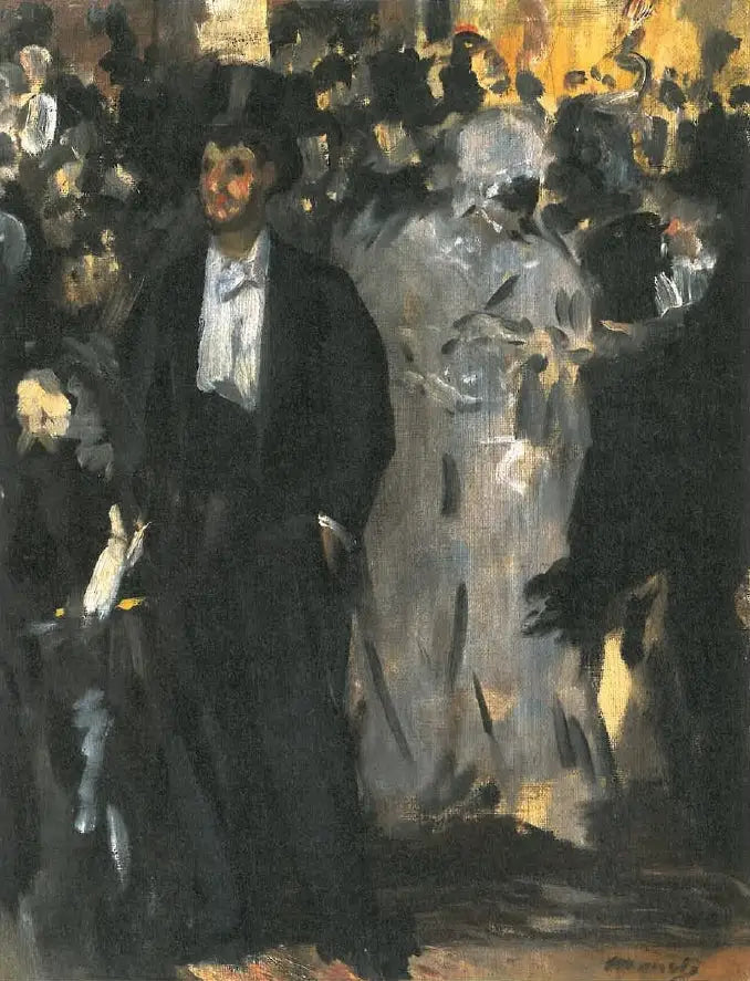 Maskenball in der Oper - Édouard Manet