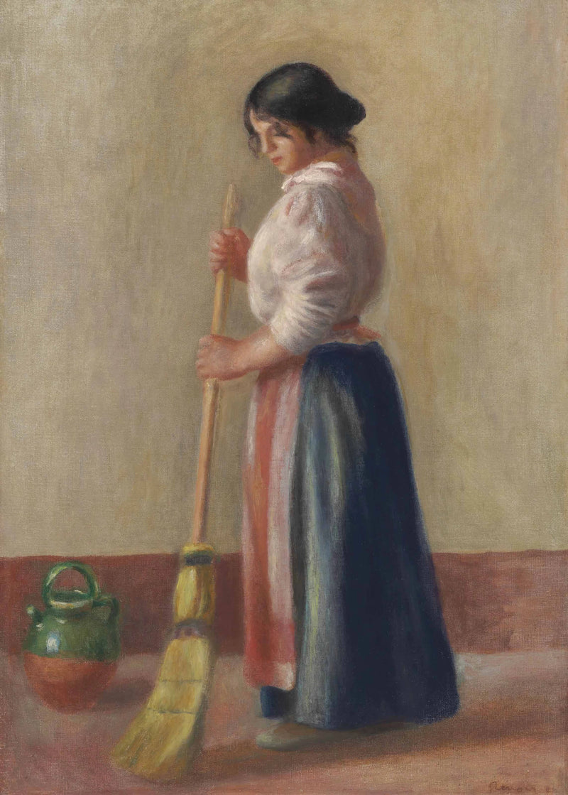 Die Straßenkehrmaschine - Pierre-Auguste Renoir