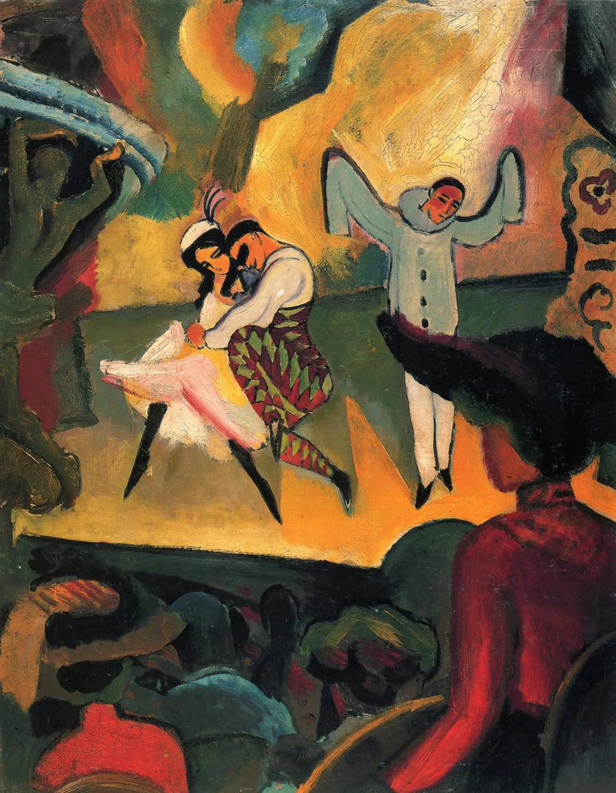 Russisches Ballett I - August Macke