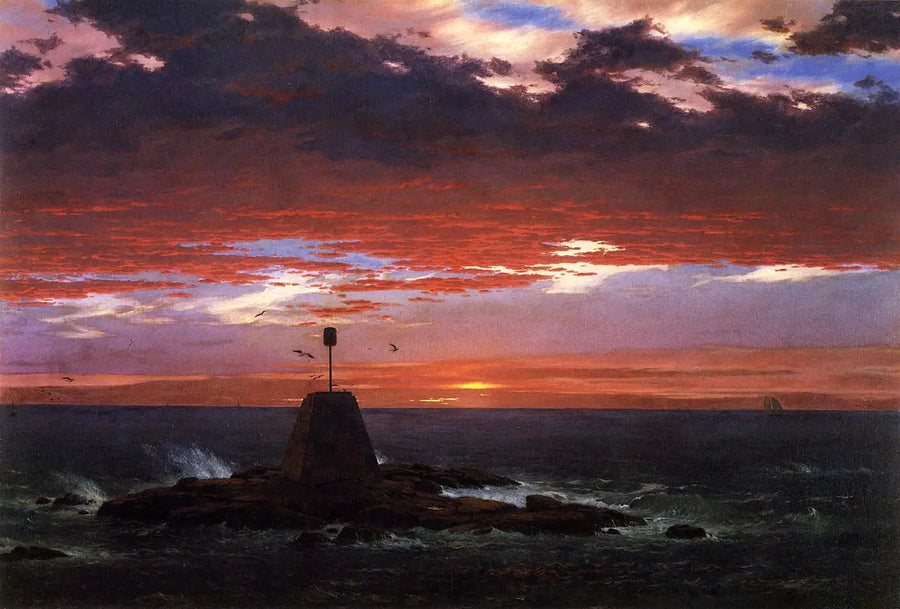 Ballise, vor der Küste von Mount Desert Island - Frederic Edwin Church