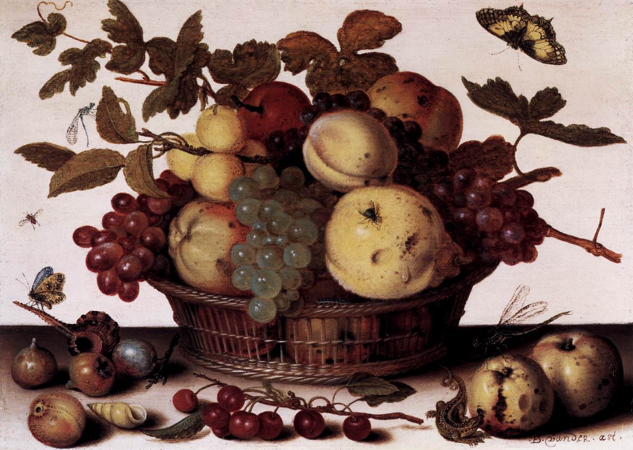 Corbeille de fruits - Balthasar van der Ast