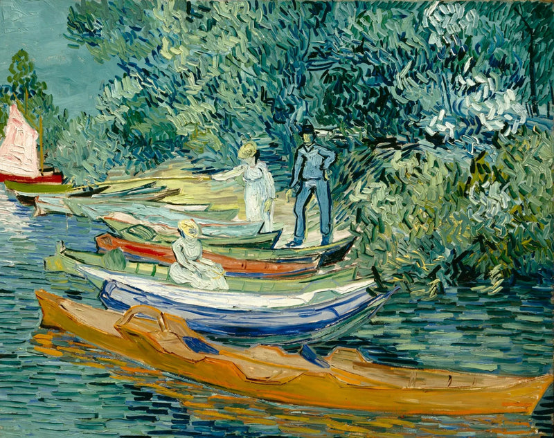 Bank der Oise in Auvers - Vincent van Gogh