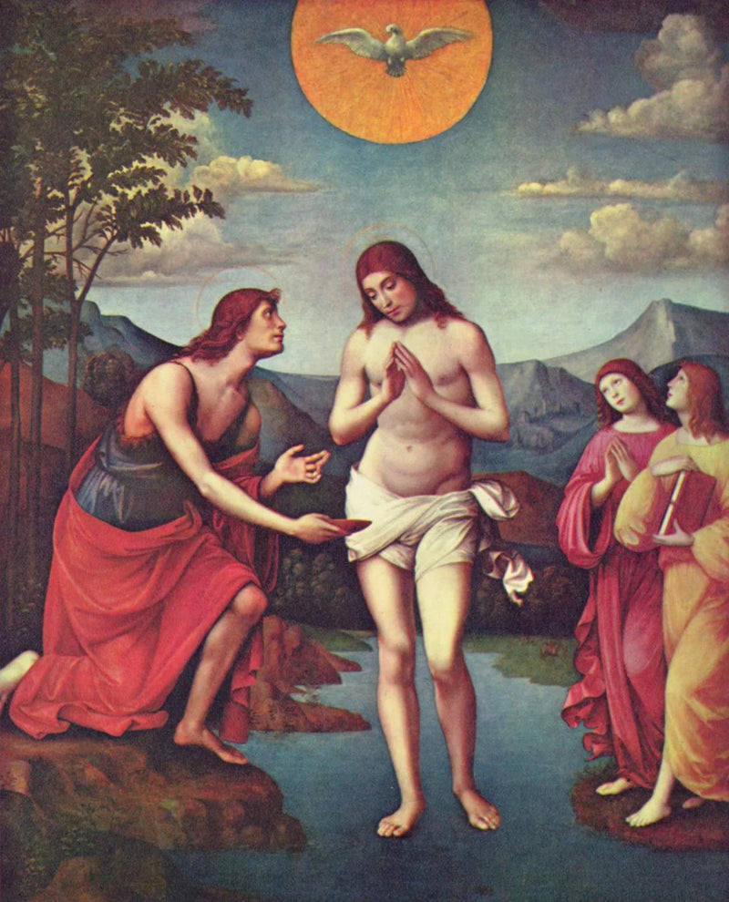 Taufe Christi - Francesco Francia