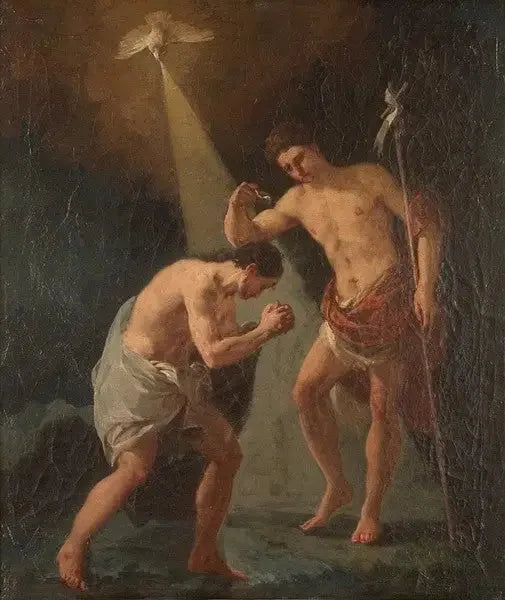 Taufe Christi - Francisco de Goya