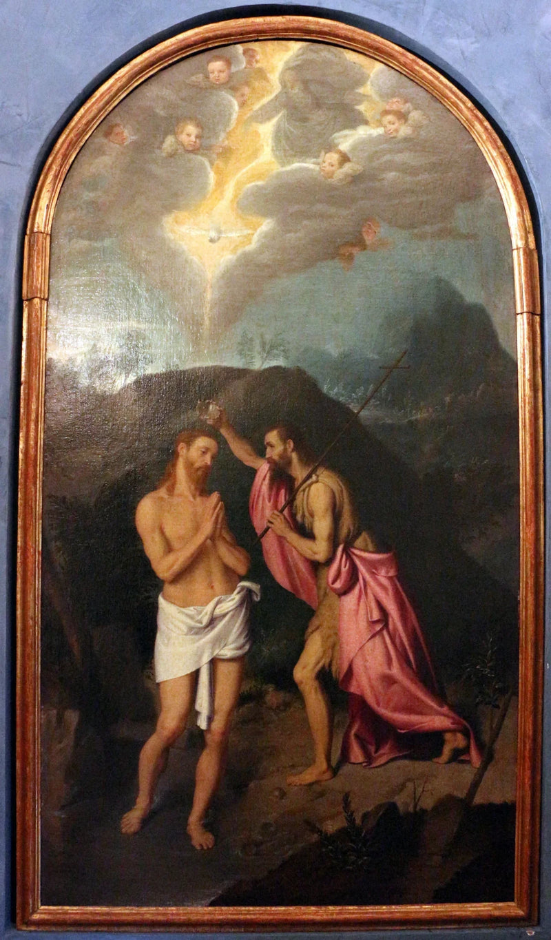 Taufe Christi - Giovanni Battista Moroni