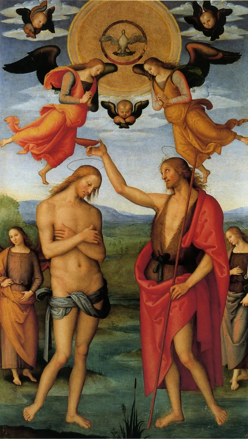 Taufe Christi - Pietro Perugino