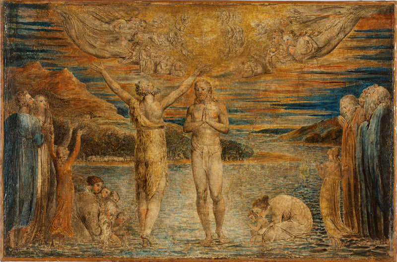 Taufe Christi - William Blake
